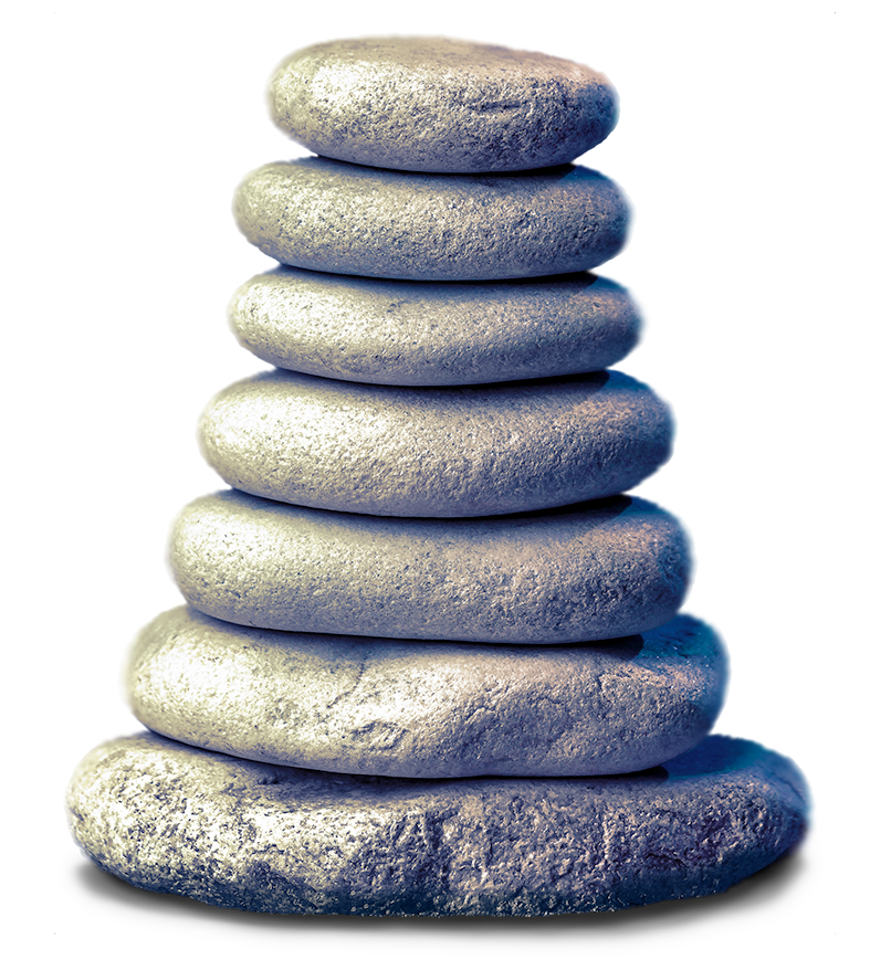 BEWUSSTSSEIN Steine<br />
